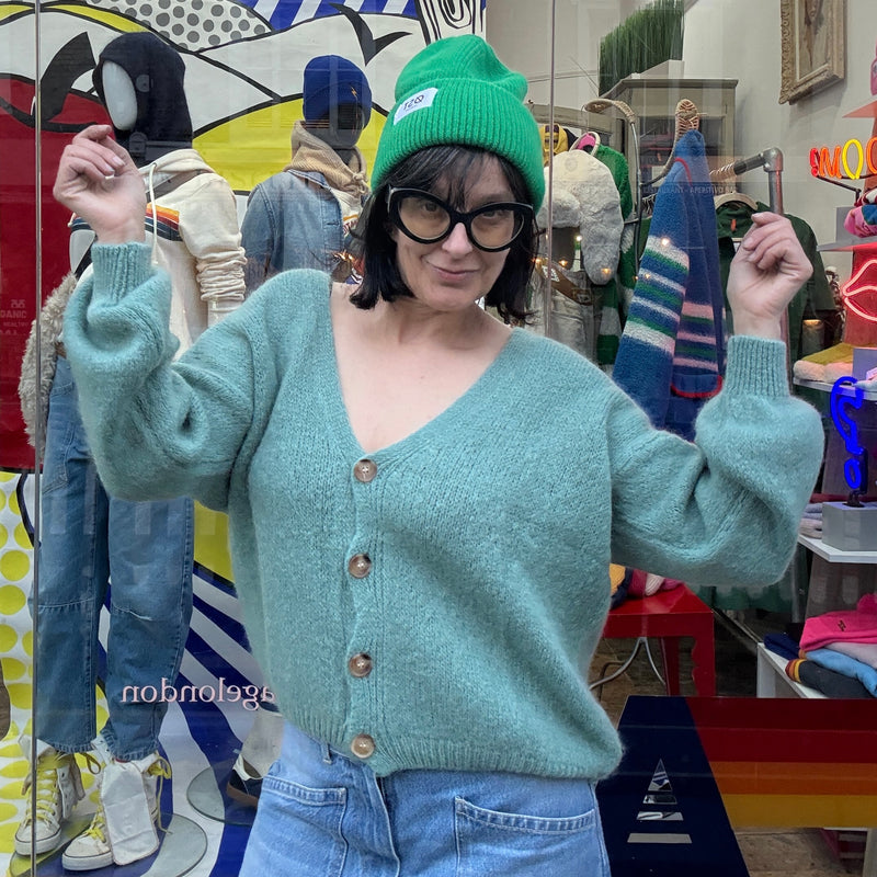 *NEW STYLE* Teal Button-up Cardi