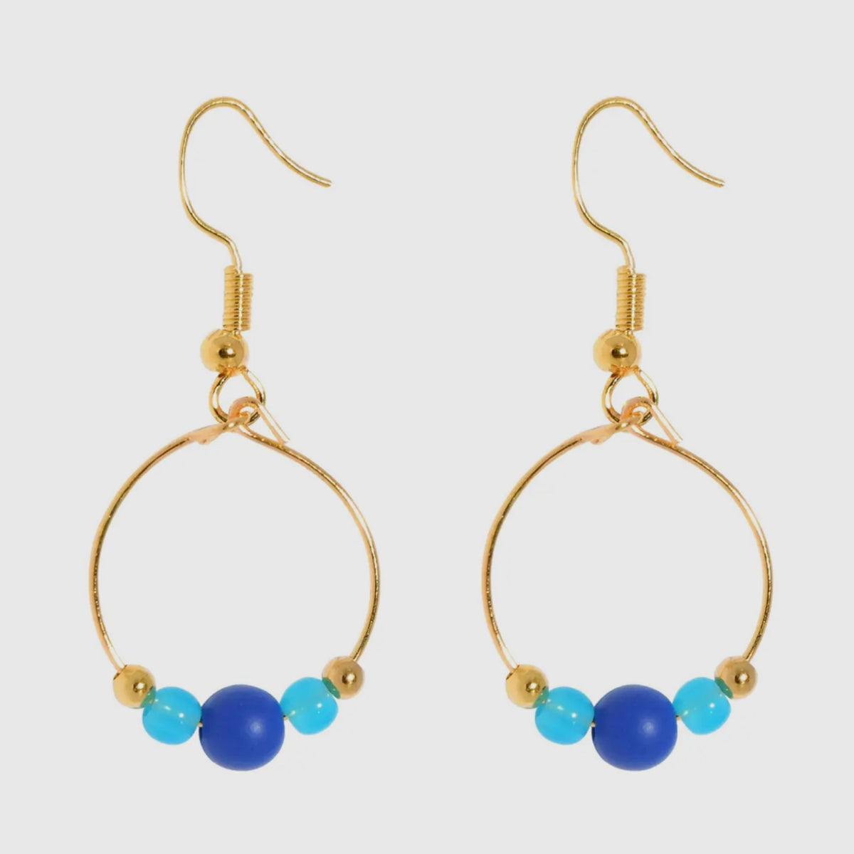 Bopper Earrings Blue