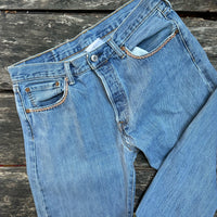 *NEW* Useless Zig Zag Stitch Levi's Orange/Blue