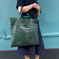 *JUST DROPPED* Campomaggi Eugenia Shopper Bottle Green