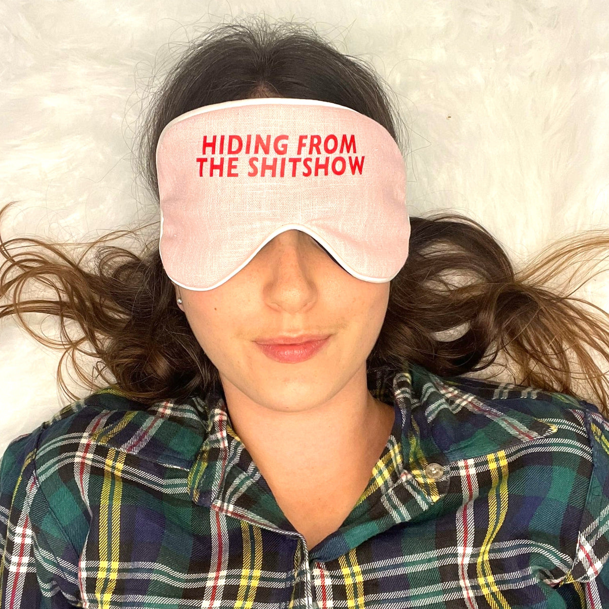 'Hiding' Padded Eye Mask