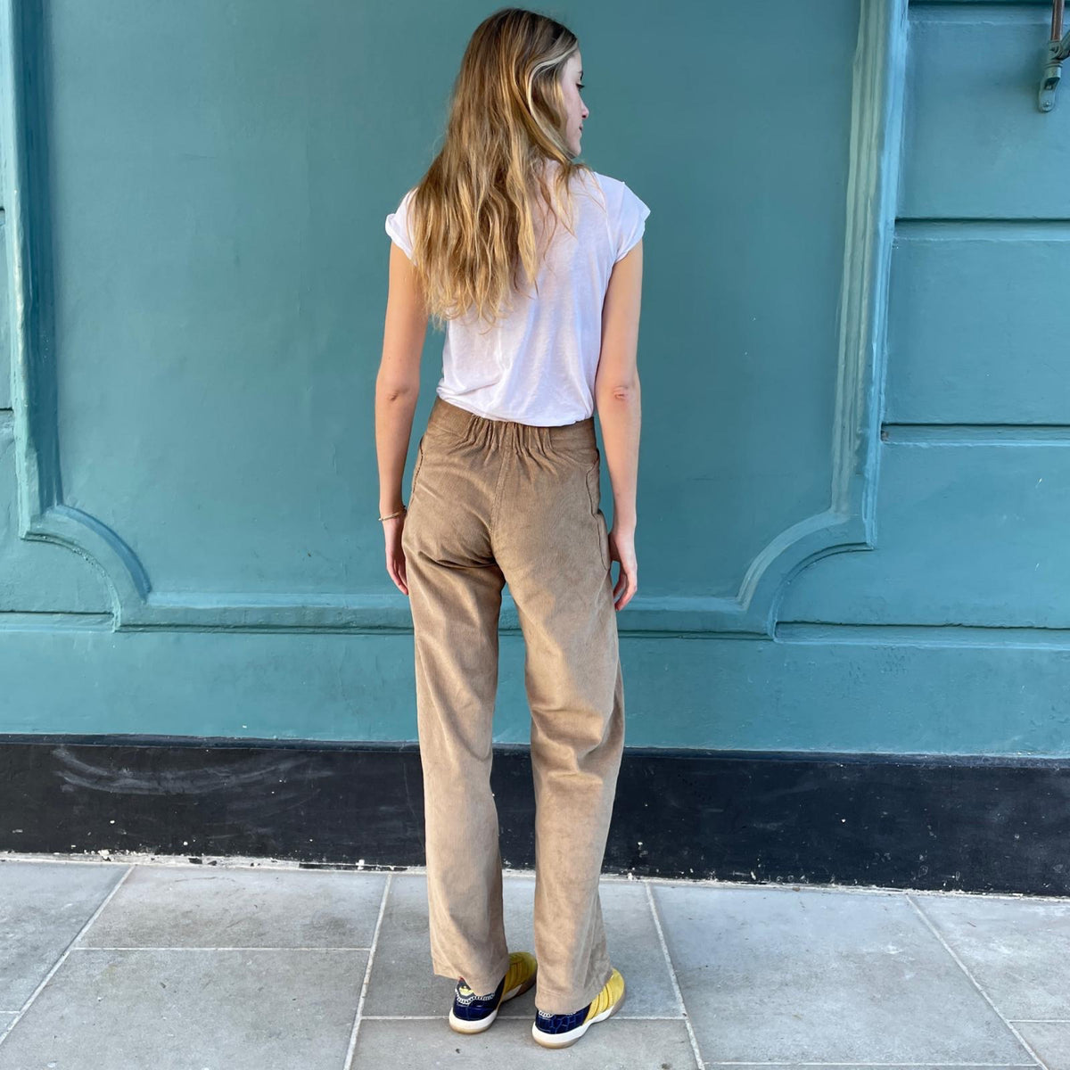 *NEW COLOUR* Cord Melrose Pant Beige