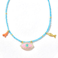 Turquoise Beaded Necklace