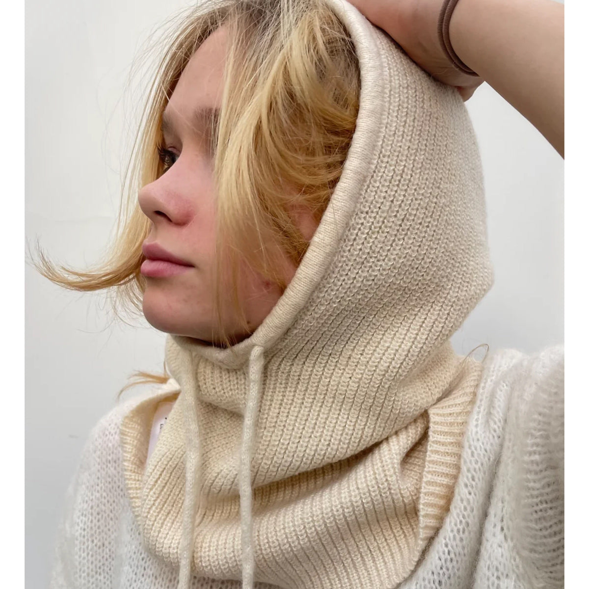 *NEW* Cashmere Balaclava Cream