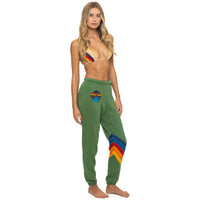 *LANDING NOW* Circle Chevron Sweatpants Palm