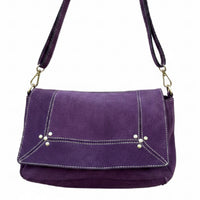 Suede Handbag