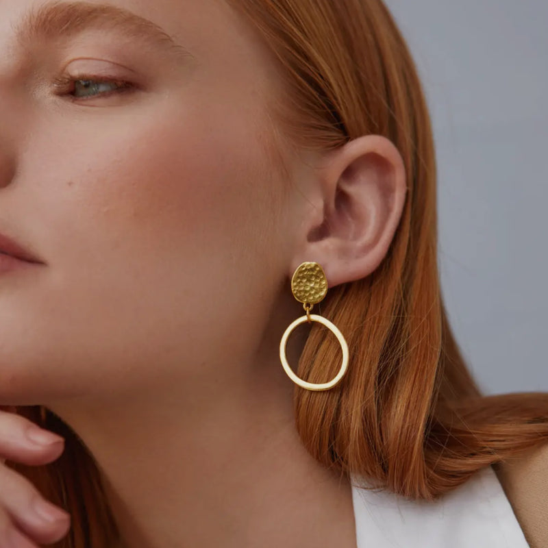 Ash Villar Gold Earrings