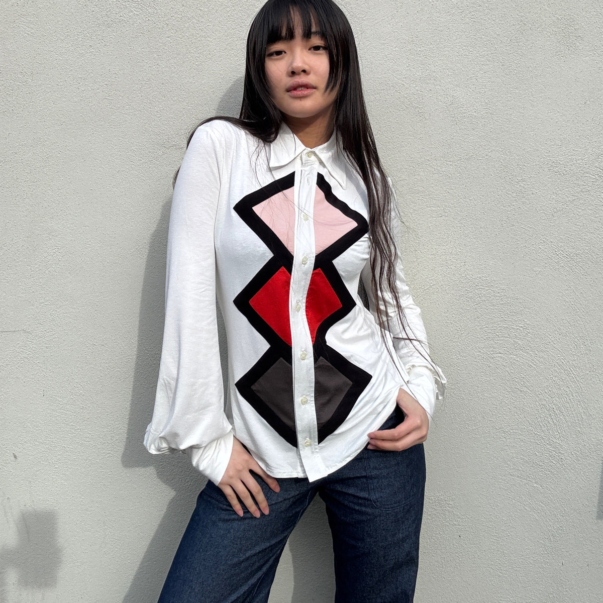 Diamond Shirt Off-White