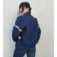 *NEW SEASON* Johanna Braided Kimono Navy