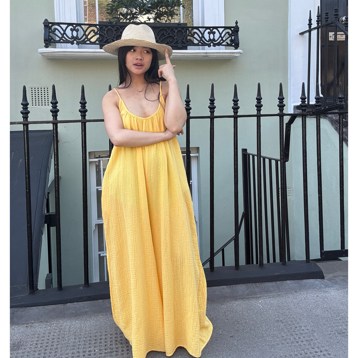 Rio Jumpsuit Sunflower