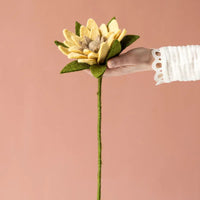 Felted Sunflower Light Yellow