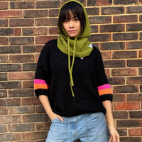 Cashmere Balaclava Lime