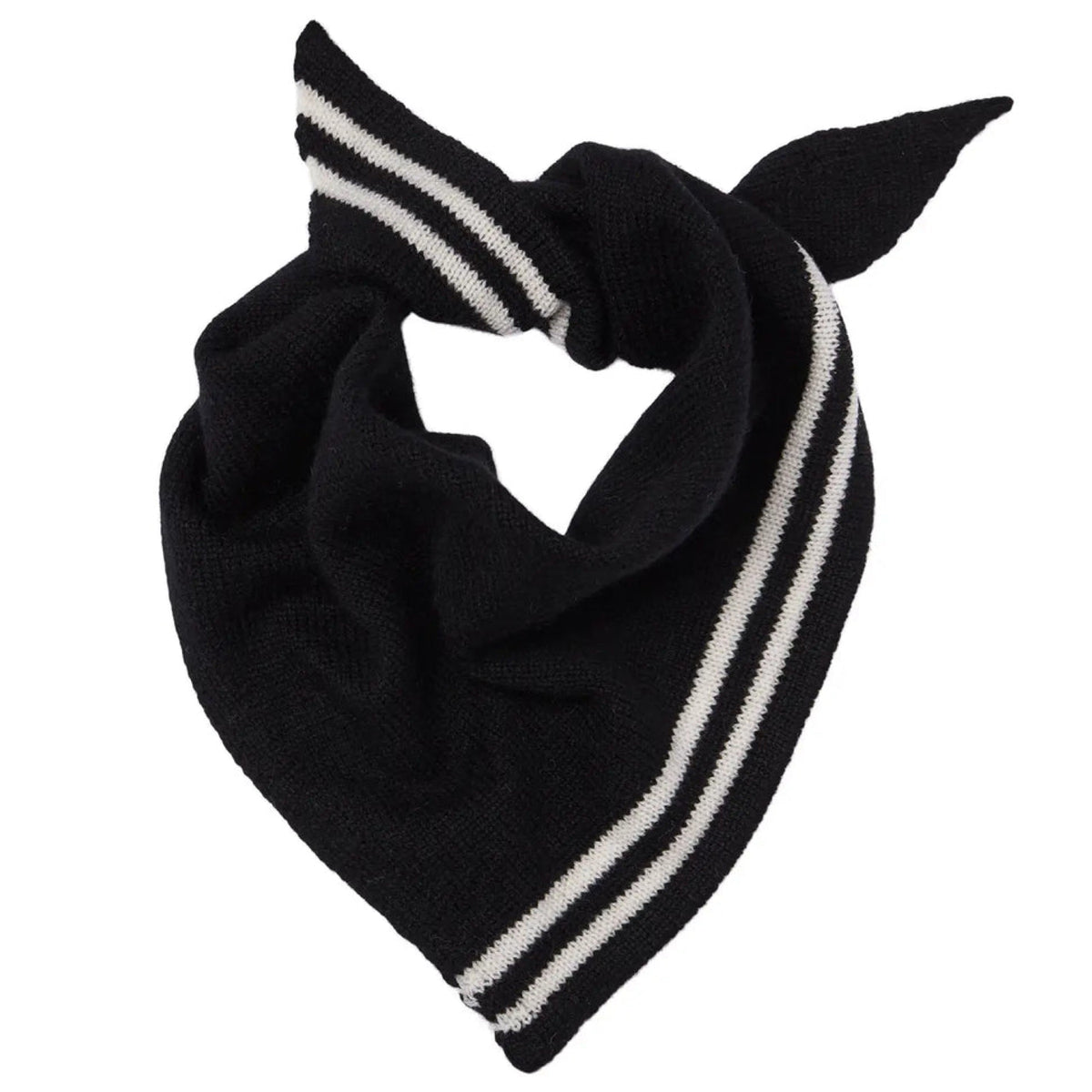 *NEW* Cashmere Triangle Neckerchief Black