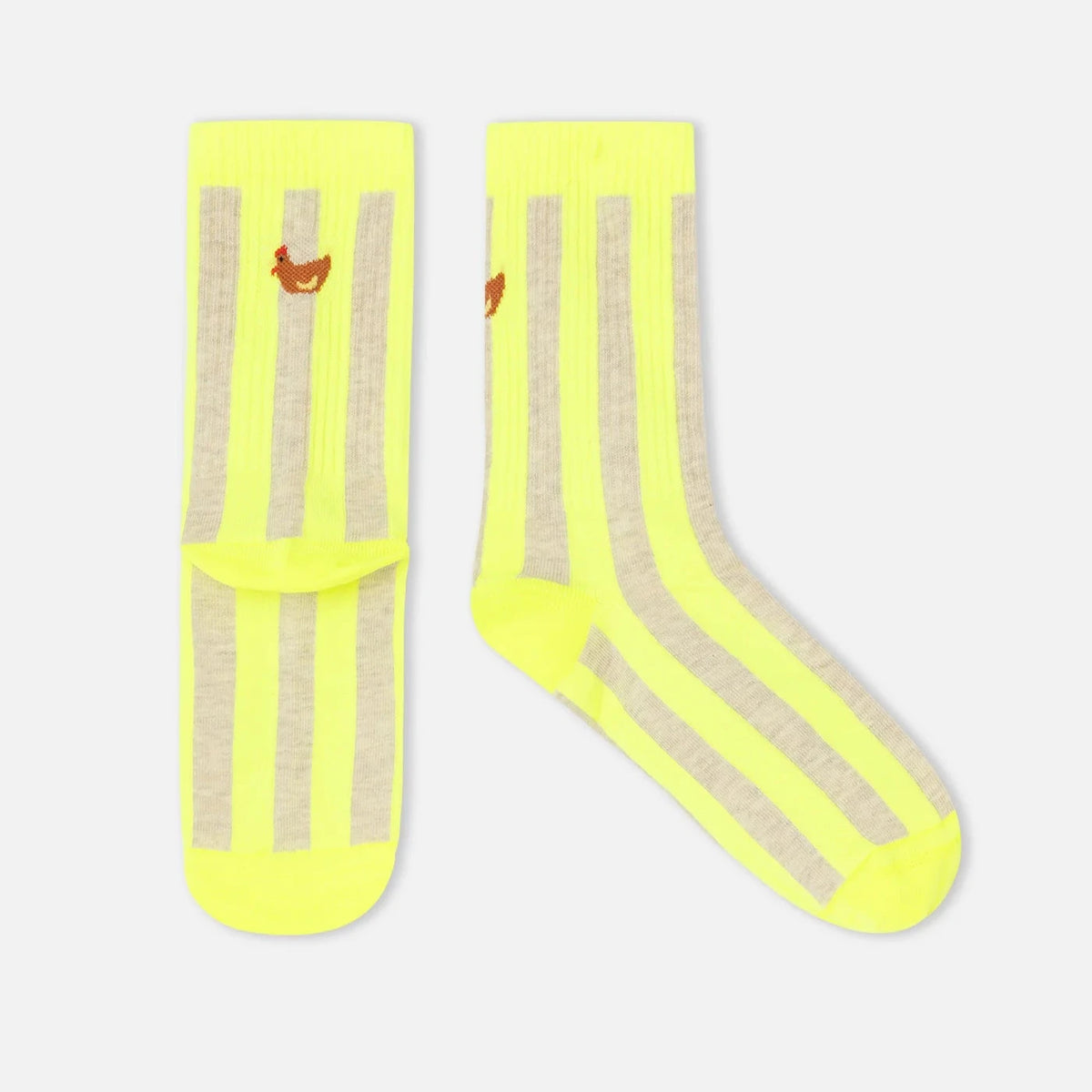 Dr Bloom Socks Hen Yellow