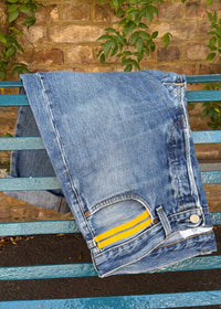 048. Levi's 501s Yellow Tape