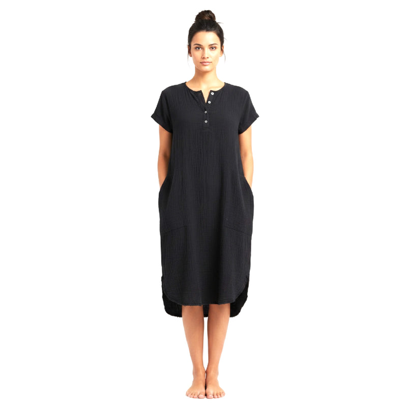 Virginia Midi Dress Black