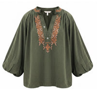Needlecord Shirt Olive