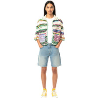 Mii Collection Geraldine Crochet Jacket