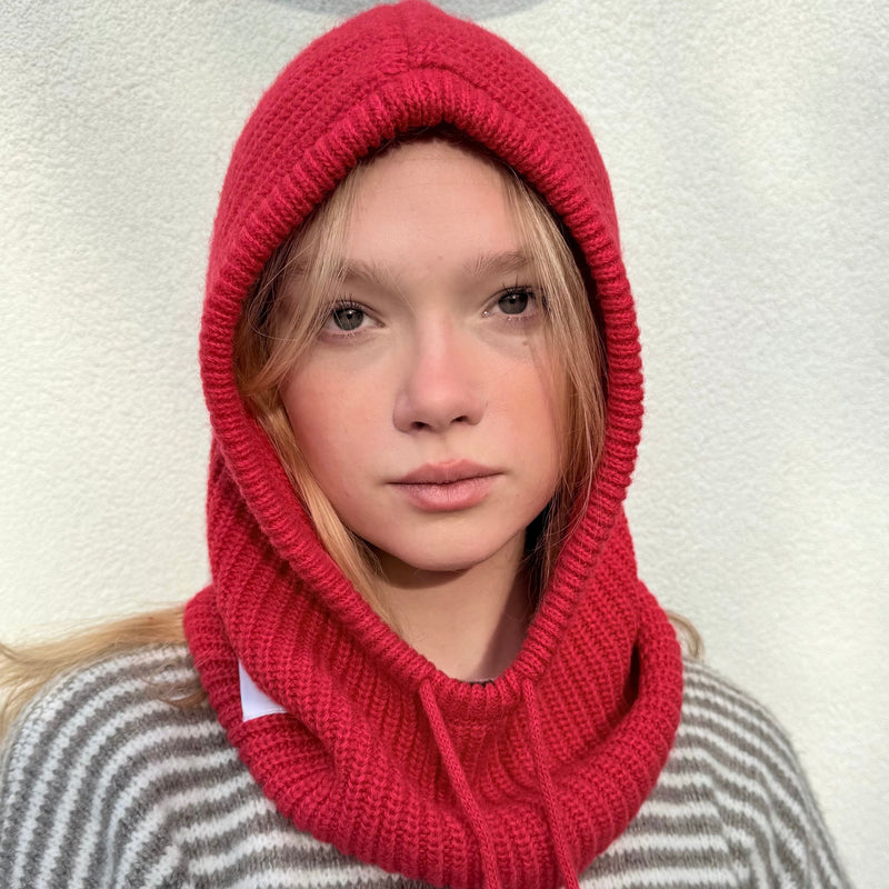 *NEW STYLE* Marie Balaclava Red