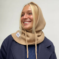 *NEW* Cashmere Balaclava Taupe