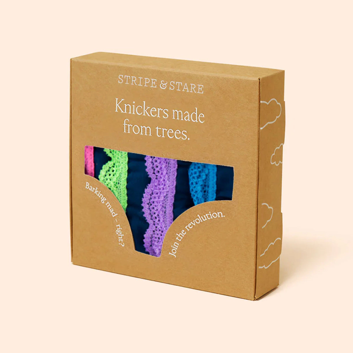 *NEW STYLE* Stripe & Stare HIPSTER Midnight Neon Box