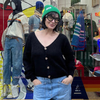 *NEW STYLE* Black Button-up Cardi