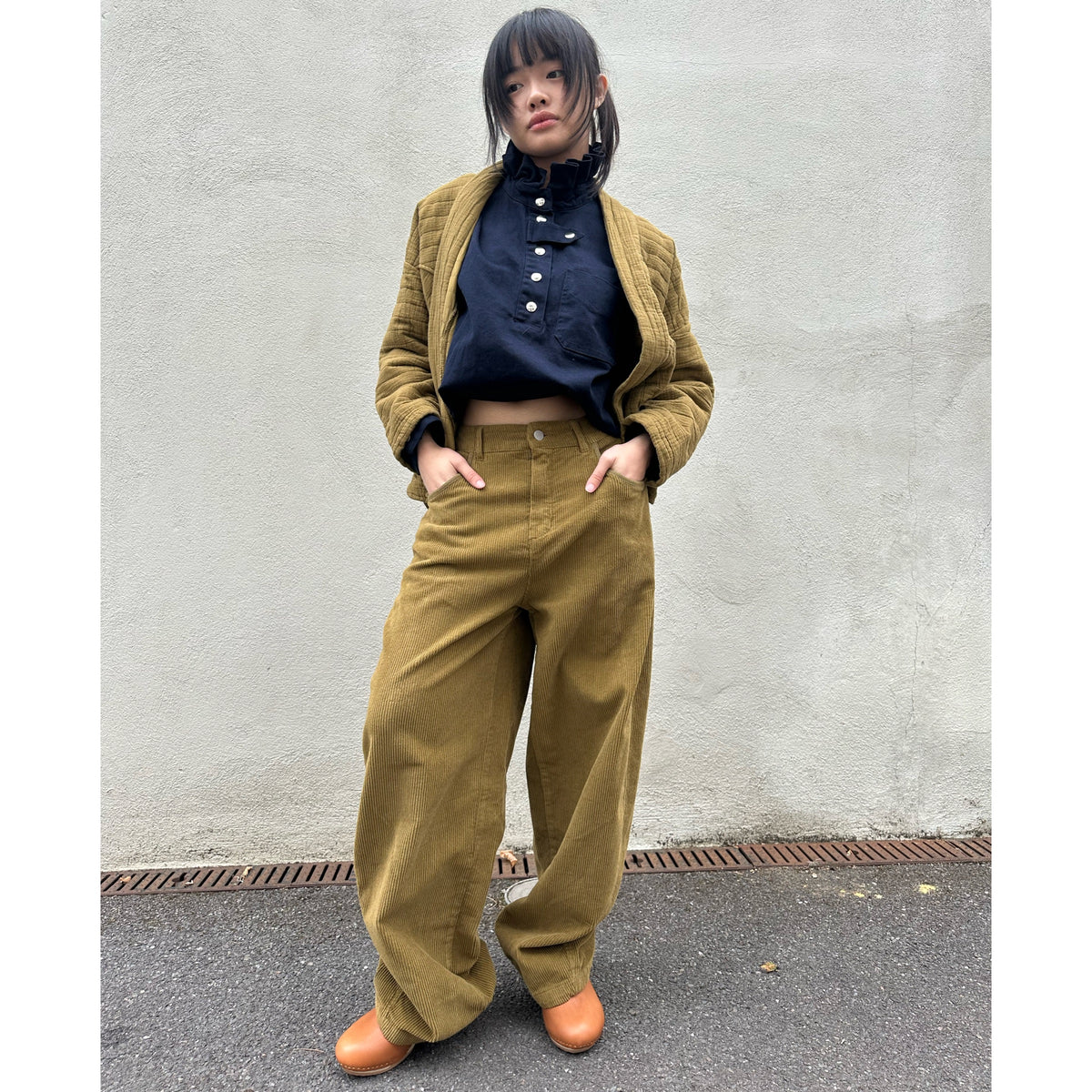 *NEW* Johanna Cord Pants Dijon