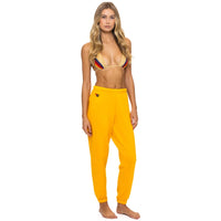 5 Stripe Sweatpants Gold
