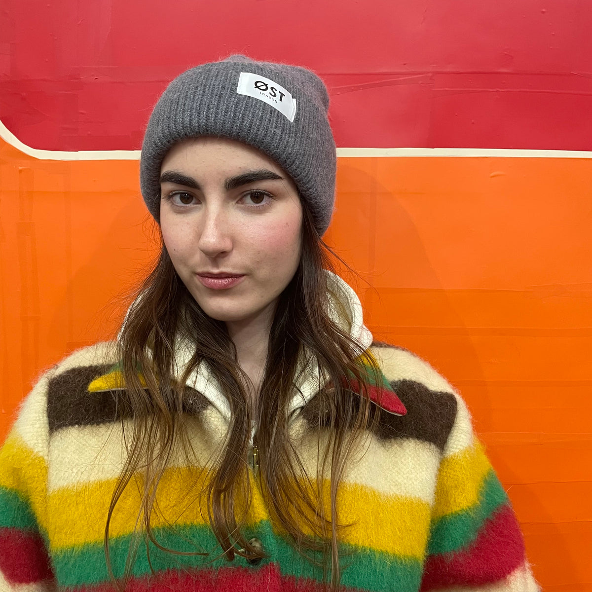 *NEW* Angora Beanie Dark Grey