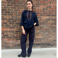 *NEW COLOUR* Cord Melrose Pant Navy