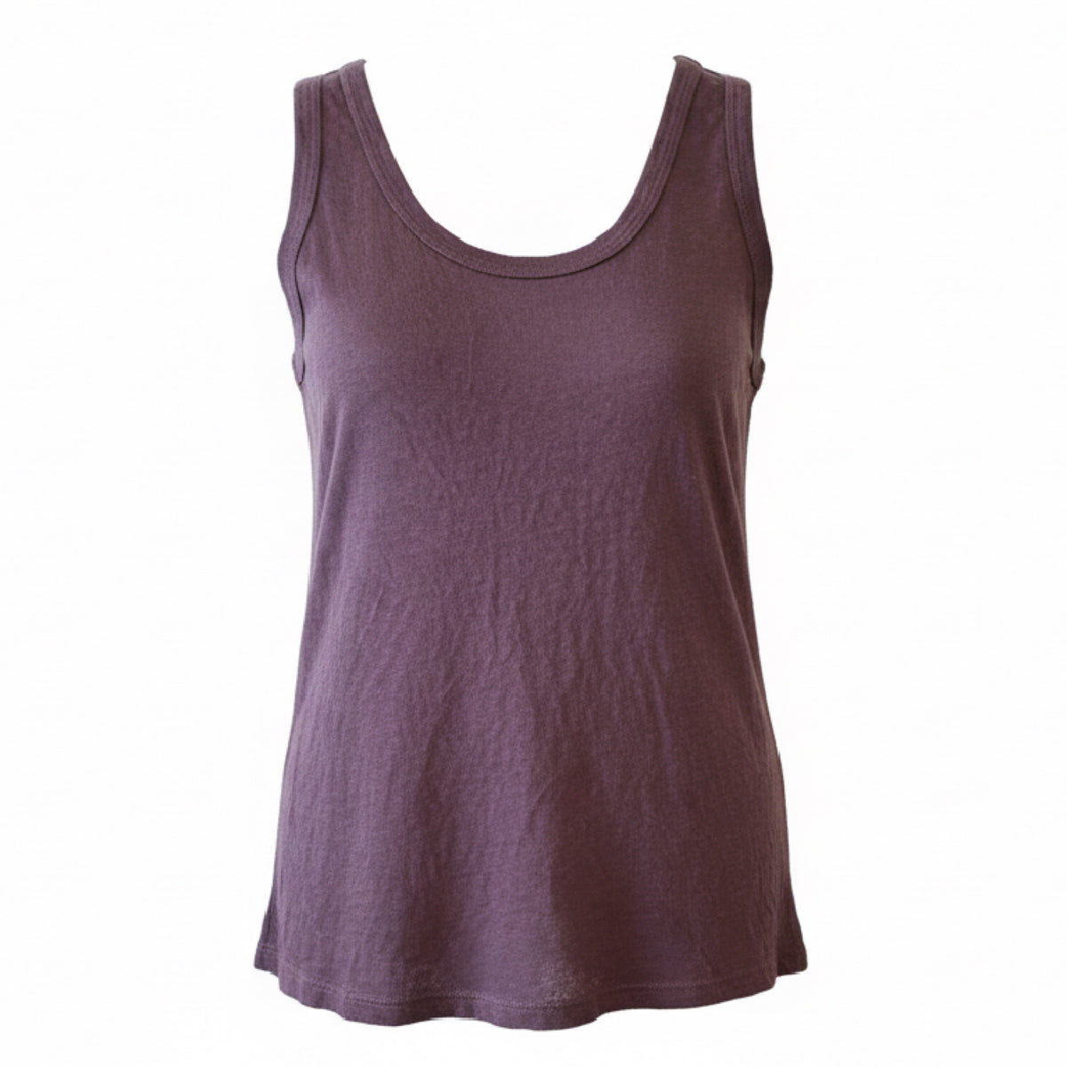 *NEW STYLE* Linen Vest Aubergine