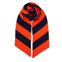 *NEW* Skinny Cashmere Scarf Orange Stripe