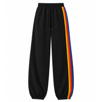 Men's 5 Stripe Sweatpants Charcoal