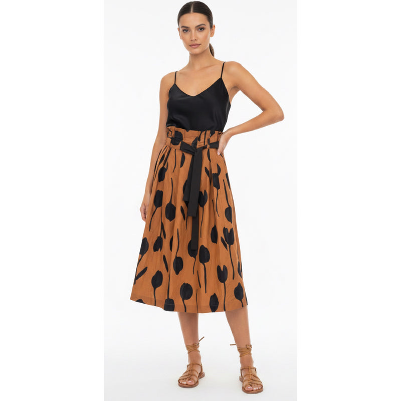 Tulip Print Skirt