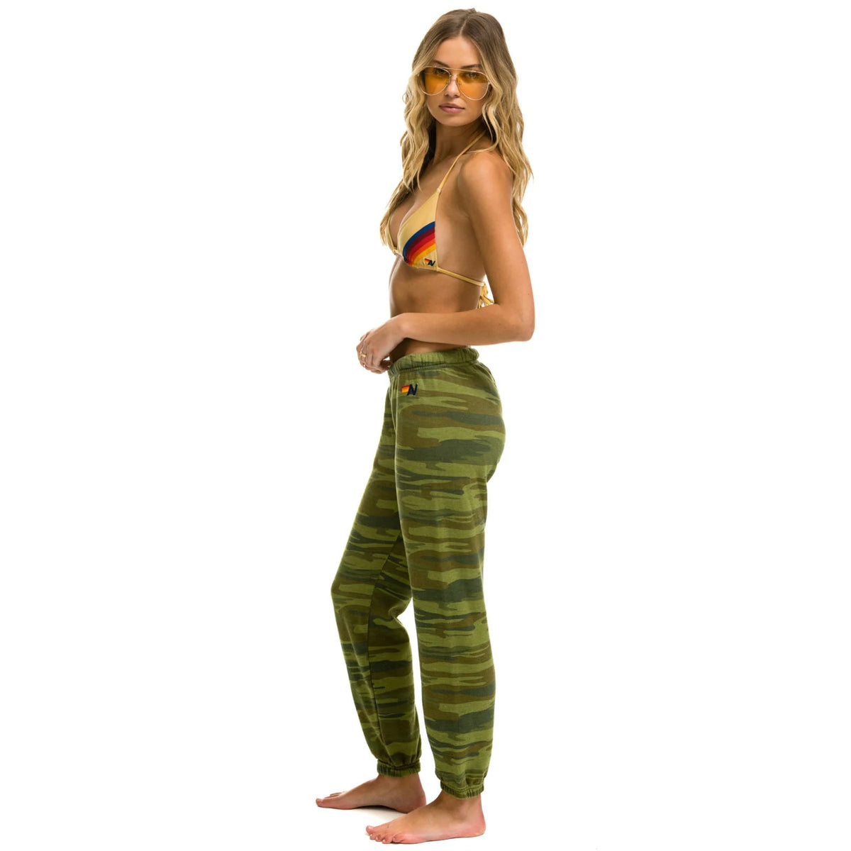 *NEW STYLE* Aviator Nation AV Sweatpants Camo