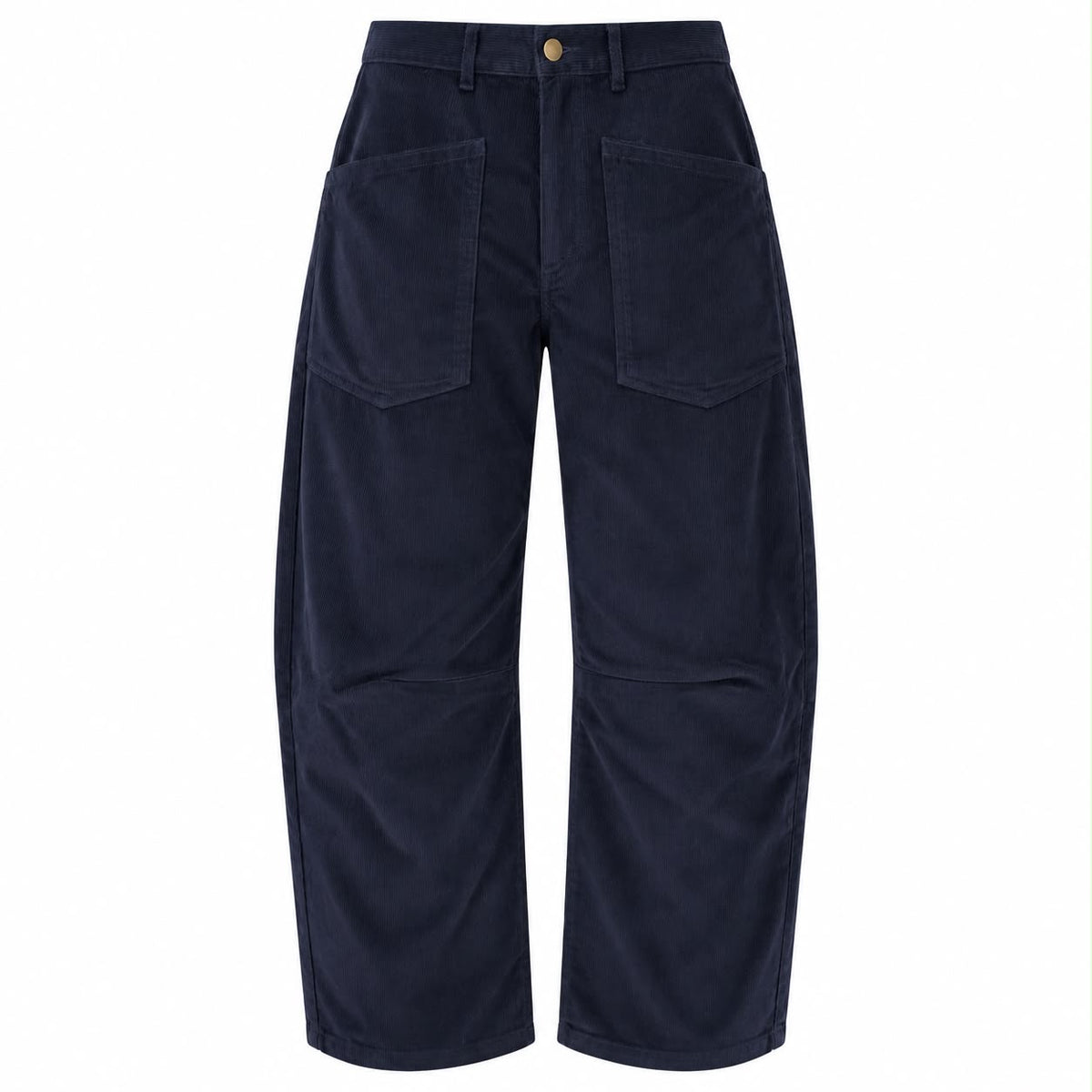 Cord Barrel Pant Navy