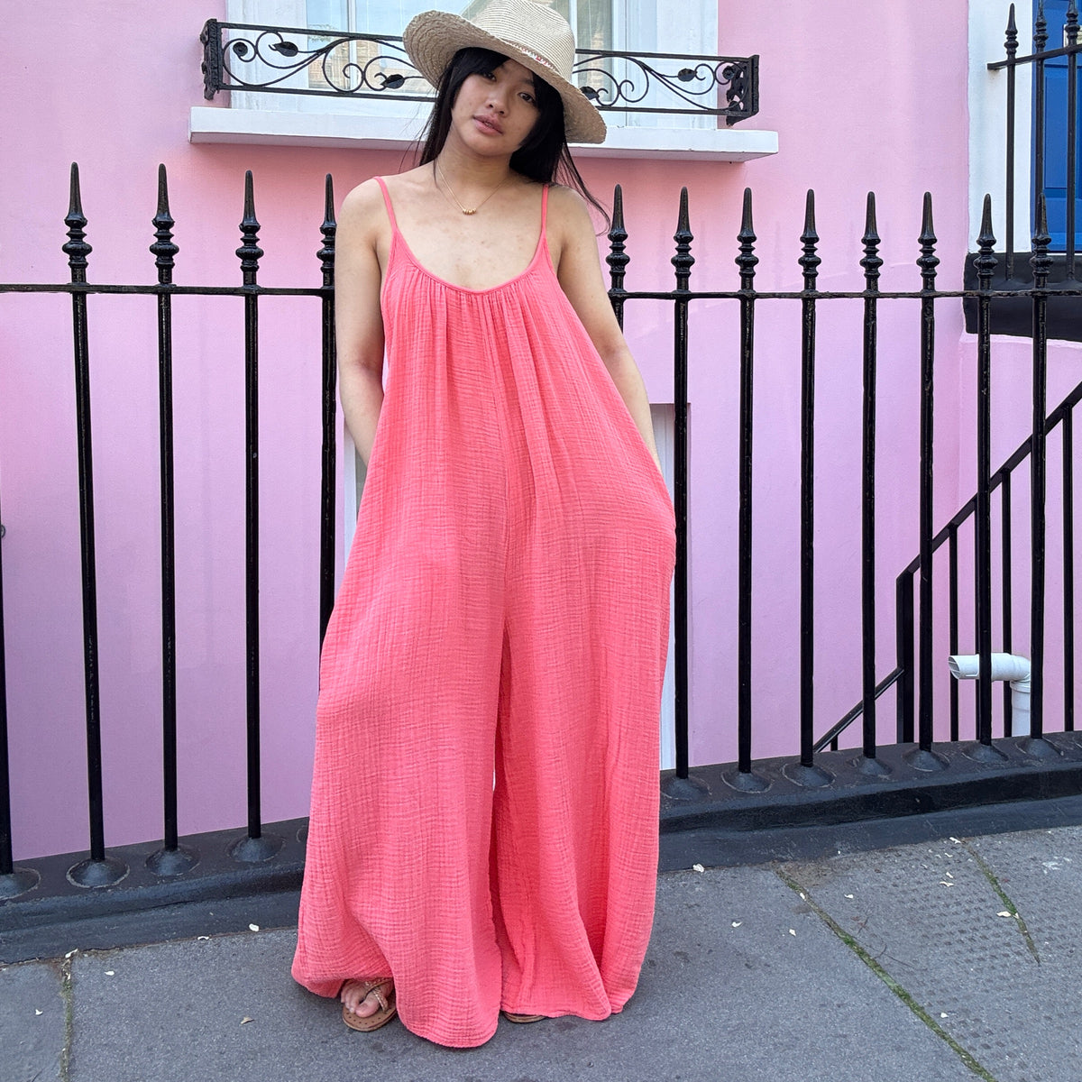 Rio Jumpsuit Strawberry