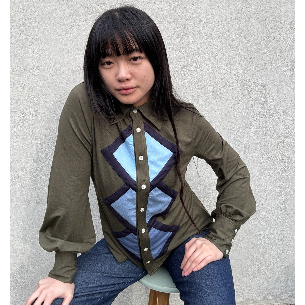 Diamond Shirt Khaki