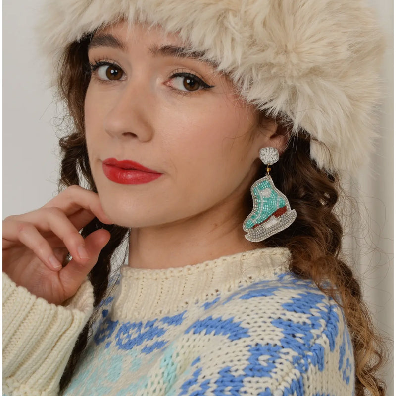 *RESTOCK* Ice Skate Boot Earrings