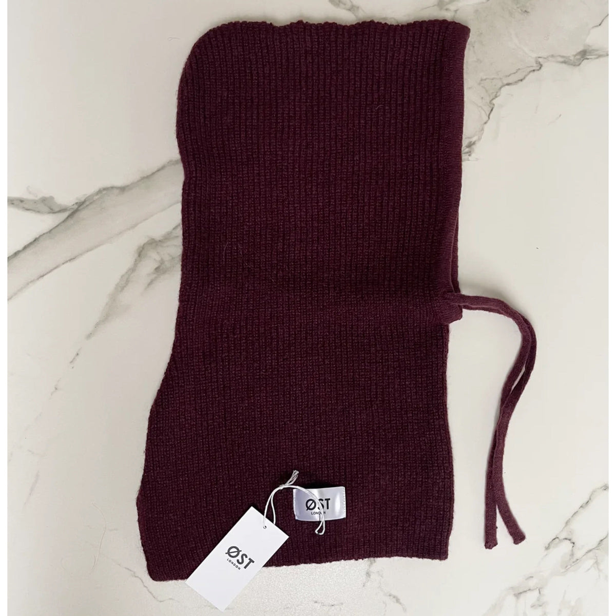 *NEW* Cashmere Balaclava Burgundy
