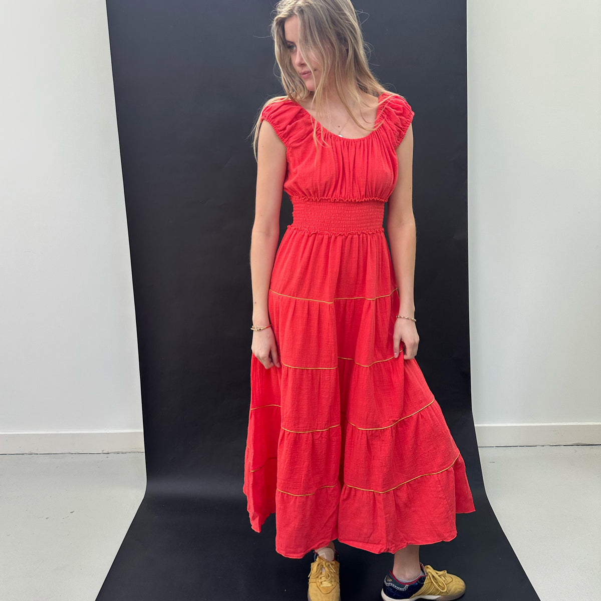 *RESTOCK* Meadow Dress Red