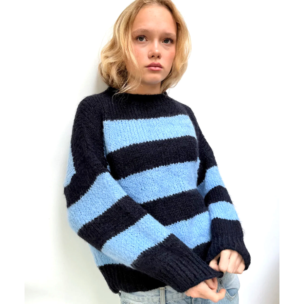 *NEW* Stripe Jumper Blue