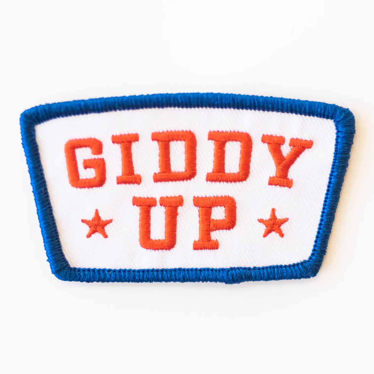 Giddy Up White Patch