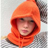 *NEW STYLE* Martha Wool Balaclava Orange
