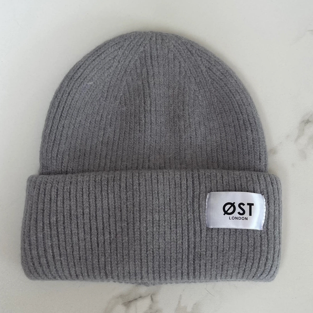 *NEW COLOUR* Angora Beanie Mid Grey