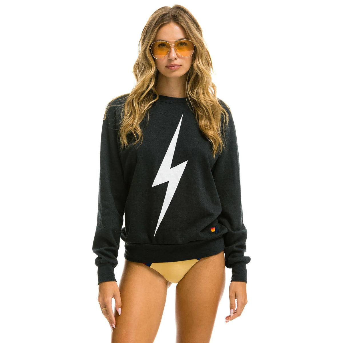 *NEW COLOUR* Bolt Crew Sweatshirt Charcoal