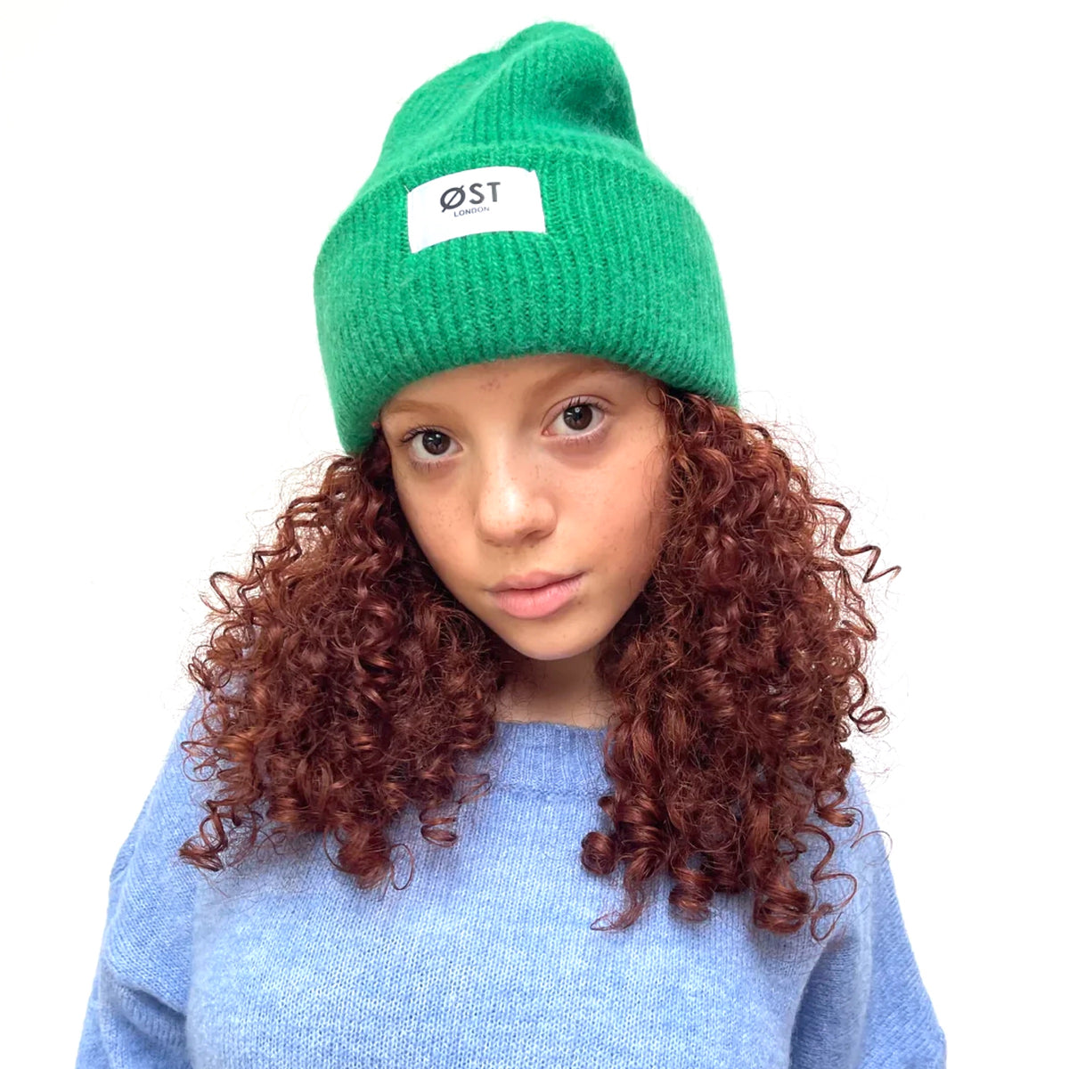 *RESTOCK* Angora Beanie Apple Green