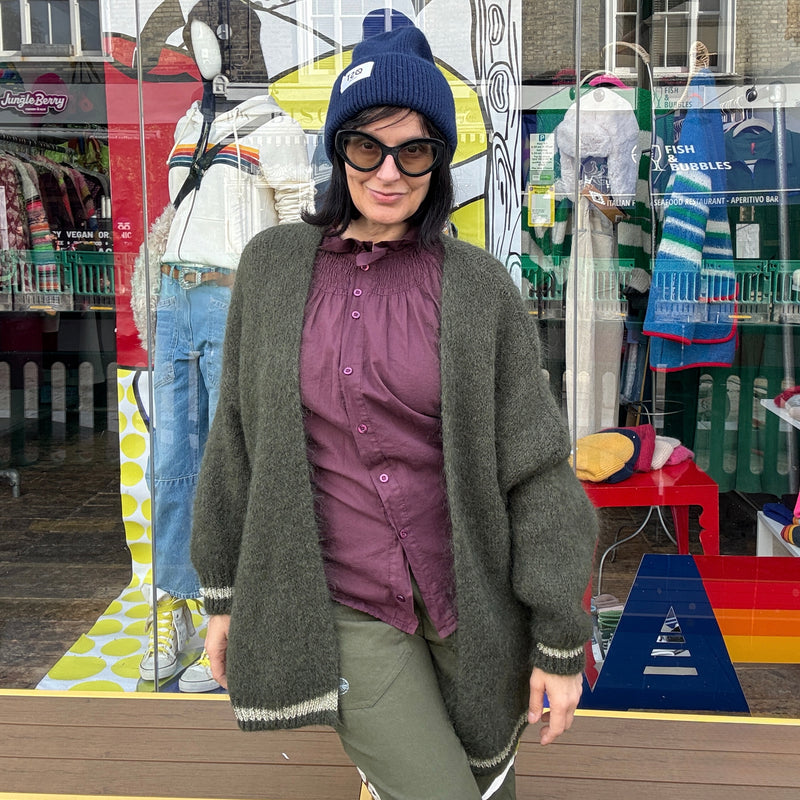 *NEW* Cardigan Khaki