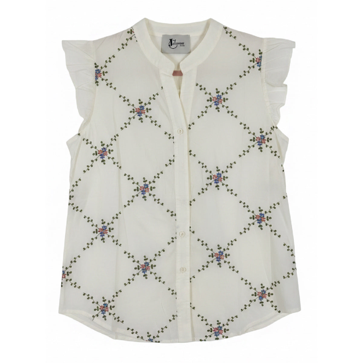 *NEW STYLE* Floral Embroidered Shirt