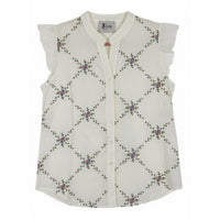 *NEW STYLE* Floral Embroidered Shirt